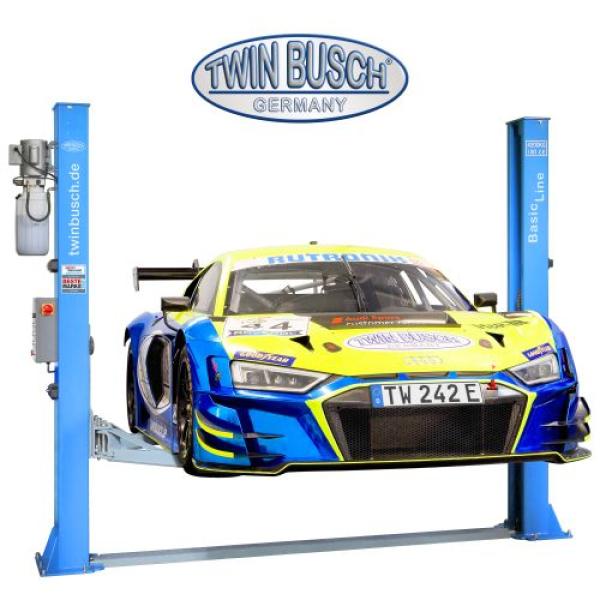Twin Busch 2-Säulen-Hebebühne 4.2t – Basic-Line – automatische Entriegelung TW242E